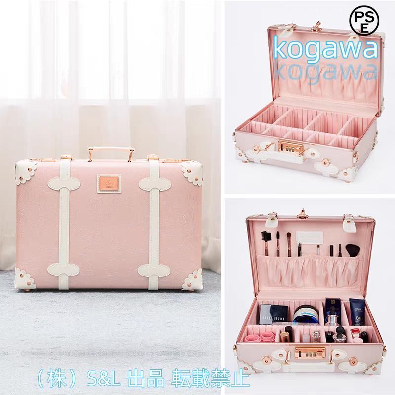 ミニキャリーバッグ トランクケース ハンドバッグ 軽量 小さい ミニトランクバッグ スーツケース 株式会社S&L 出張 旅行 機内持ち