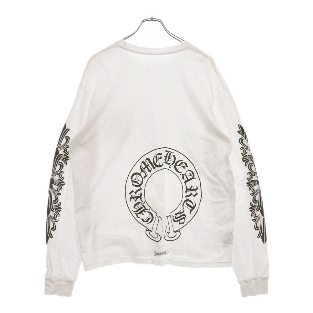 CHROME HEARTS (クロムハーツ) Floral Horseshoe L/S Tee フローラル