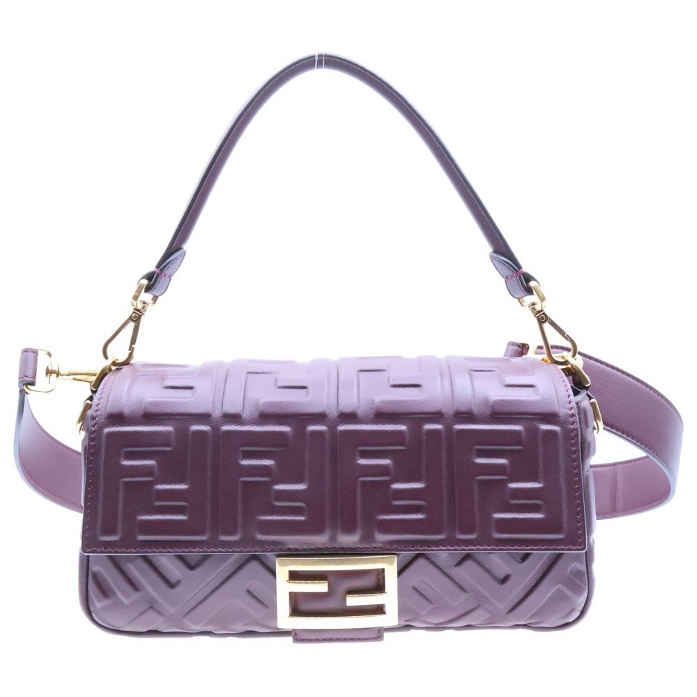 ✨美品✨FENDI マンマバケット　アクセサリーポーチ　シルバー金具　FFロゴ 極 美品 FENDI フェンディ マンマバケット ズッキーノ FF 総柄