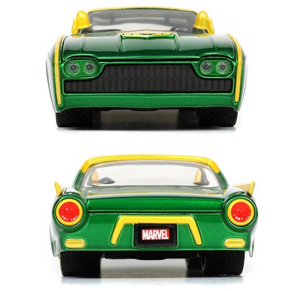 1:24 MARVEL LOKI & 1963 FORD THUNDERBIRD 【ロキ ミニカー