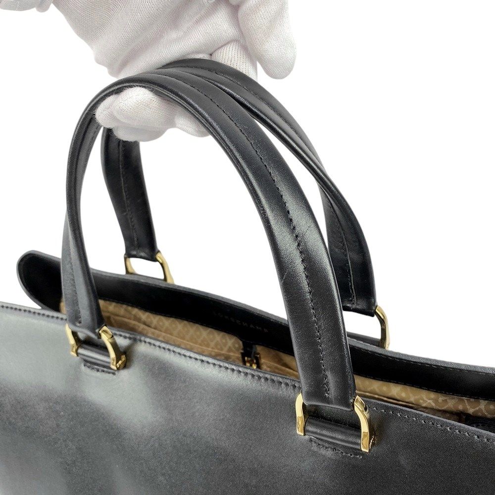 □未使用□ ロンシャン オノレ 404 2WAY トート バッグ レザー 
