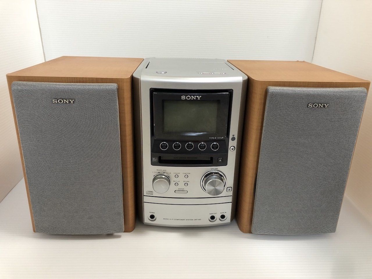 SONY MD搭載オールインワンコンポ CMT-M3 S シルバー