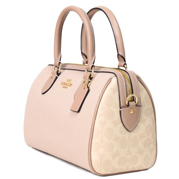 コーチ バッグ COACH キャンバス レザー シグネチャー ローワン