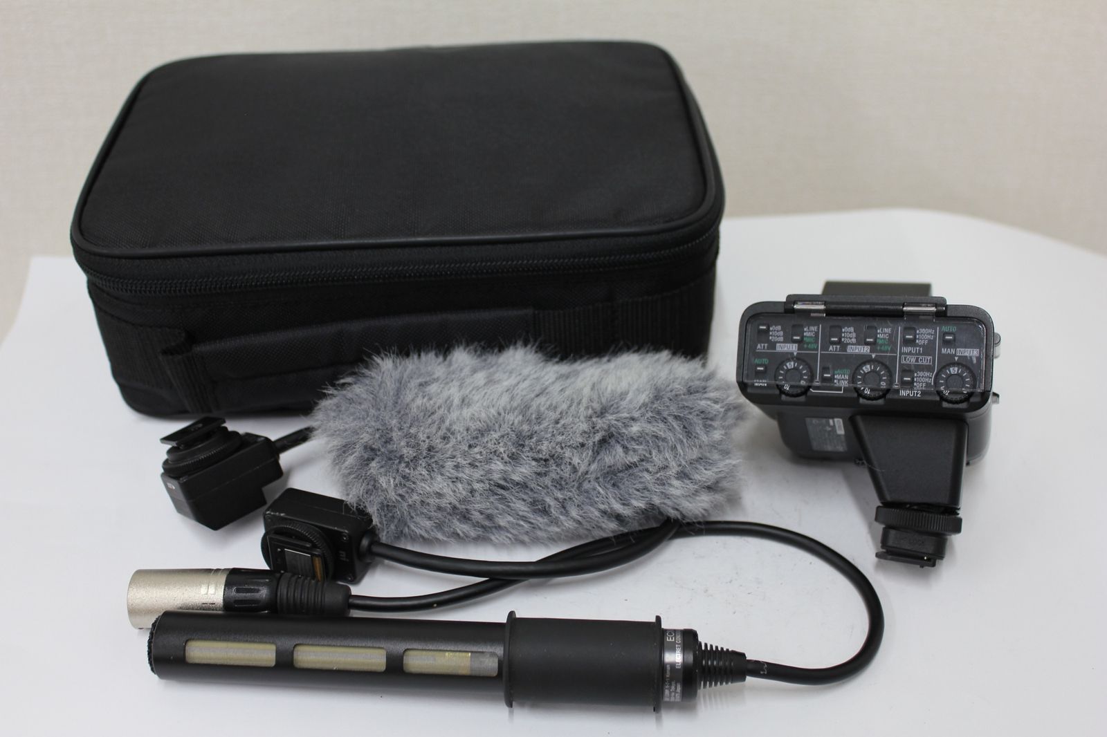 返品保証 ソニー Sony XLR-A3M ECM-XM1 XLRアダプターキット e3215