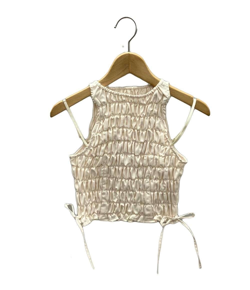 andmary Roy tulle set tops beige アンドマリー andmary Roy tulle