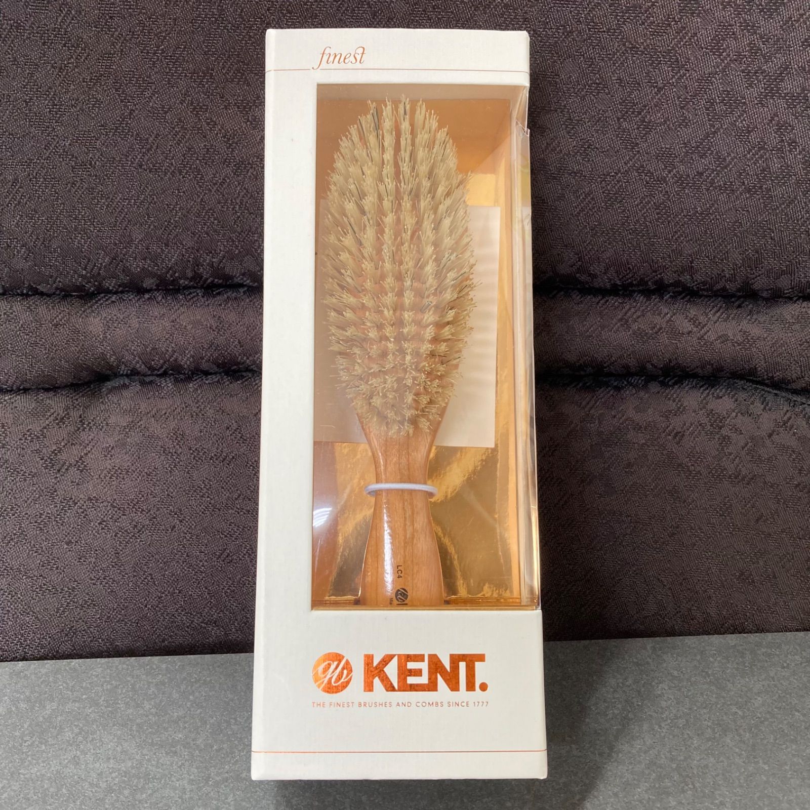 G.B.KENT. オーバルスタイル ヘアブラシ LC4 ケント 英国王室御用達