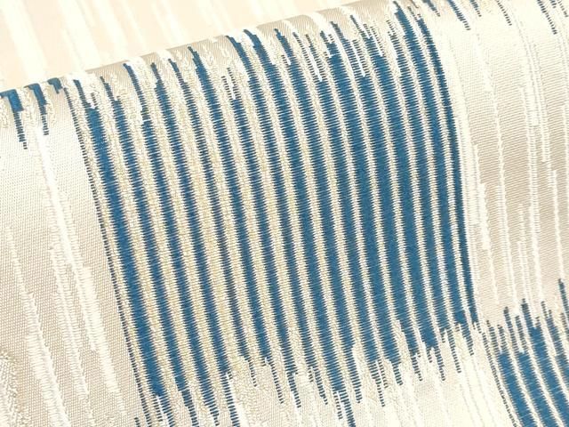 平和屋着物□極上 本加賀友禅作家 鬼島武司 六通柄袋帯 唐織 雪輪重ね