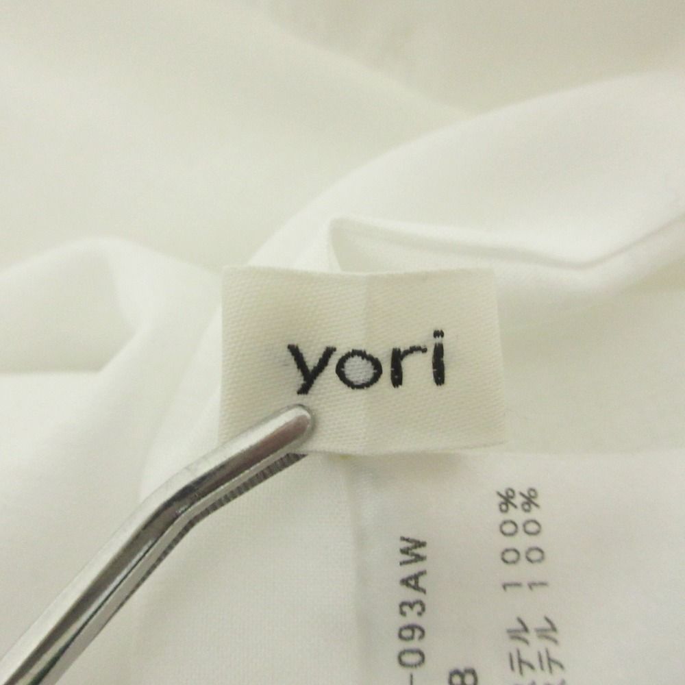 良品 yori ヨリ リボン バルーンブラウス シャツ YR2021-093AW