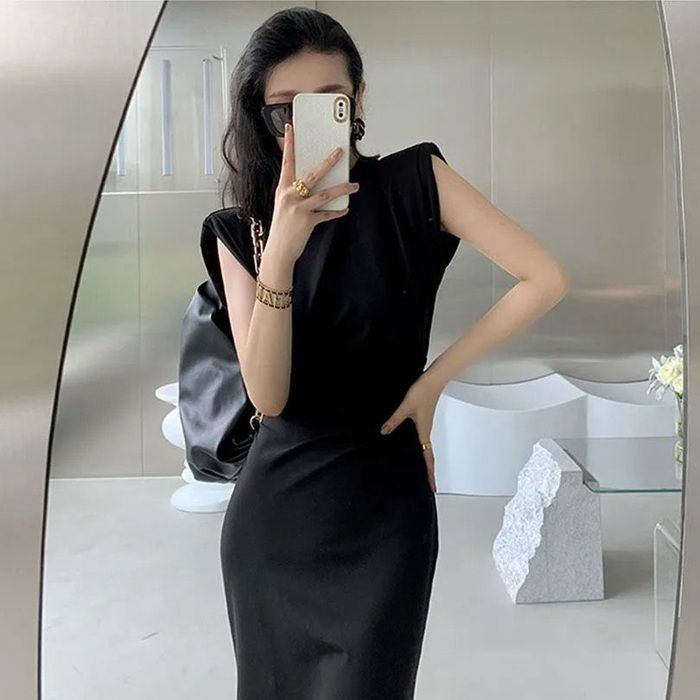ワンピース レディース ロングワンピース ロング丈 ノースリーブ