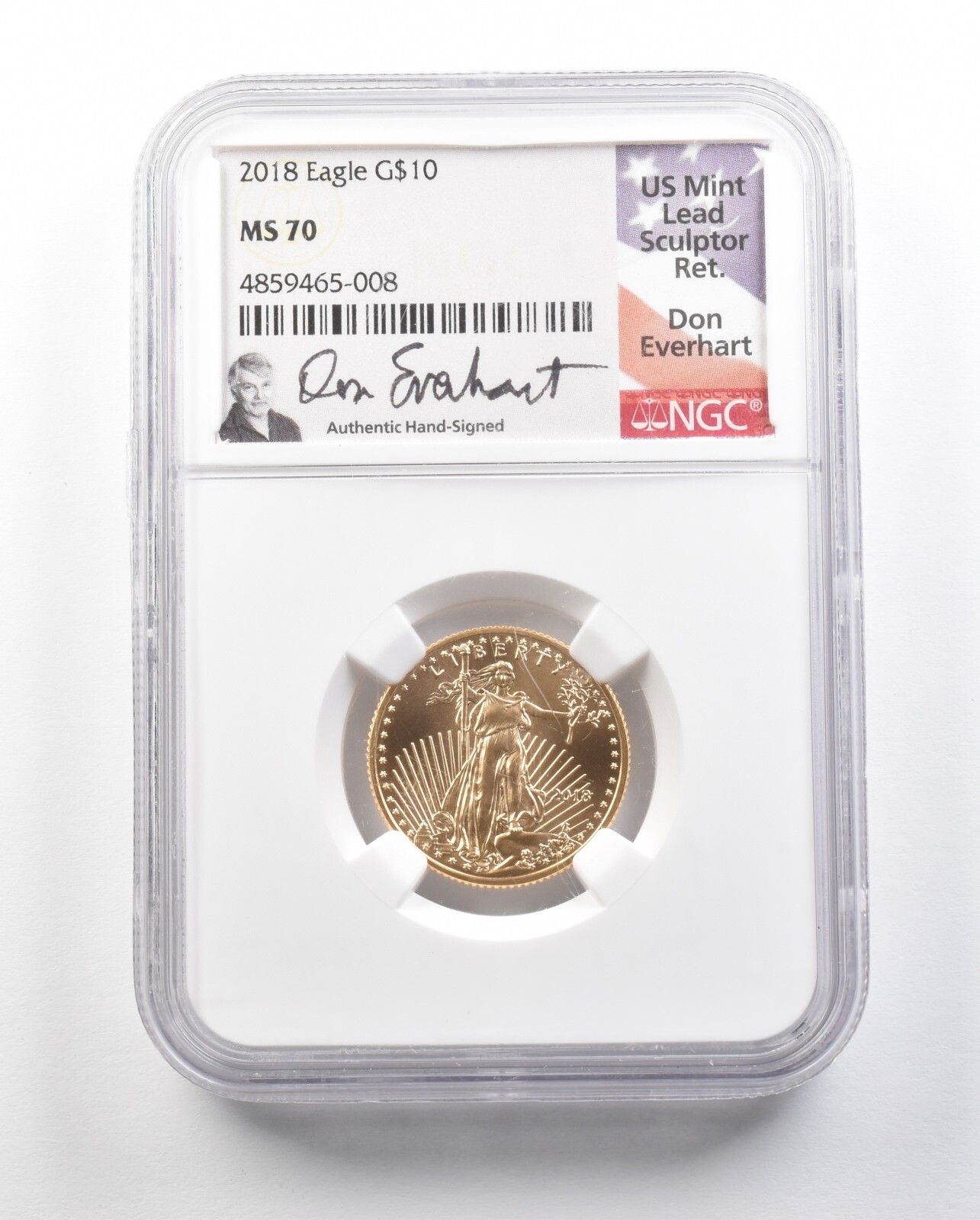 2018 $1 American Silver Eagle MS70 NGC - Early Releases