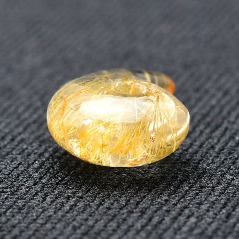 まるで小宇宙 きらめきとインクルージョンが神秘的 人気 勾玉 ゴールド ルチル クォーツ KMr65 お守り効果 力が宿る パワーストーン 勝負運 金運 目標達成 プレゼント 守護石 京海堂 天然石の卸 京の蔵 NEXPOTALLINN_EU