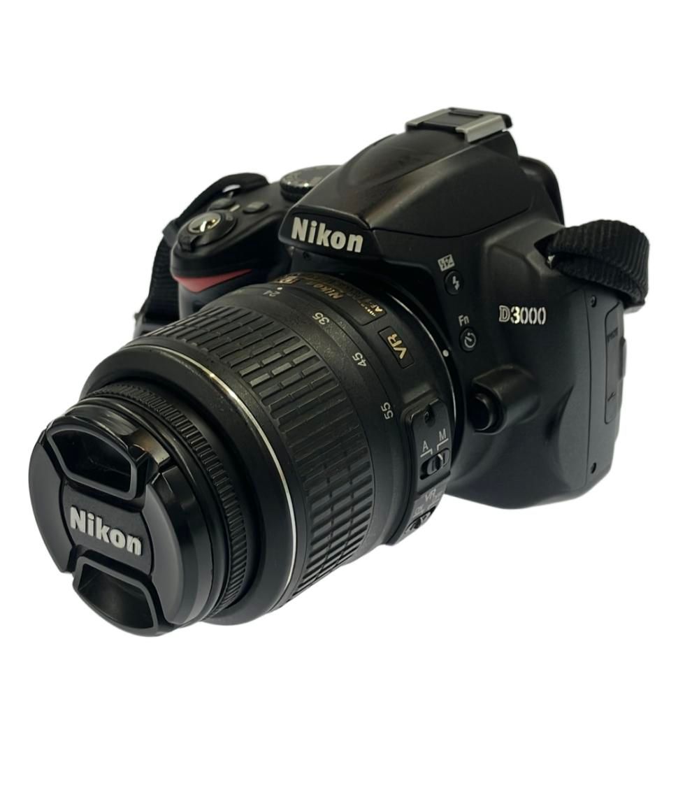 大人気】 Nikon ニコン D3000 レンズキット デジタル一眼カメラ 大人気