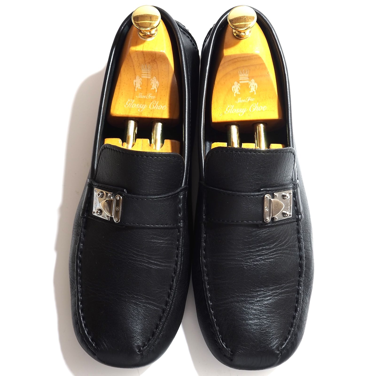 △良品 ルイヴィトン Louis Vuitton レザー ドライビング