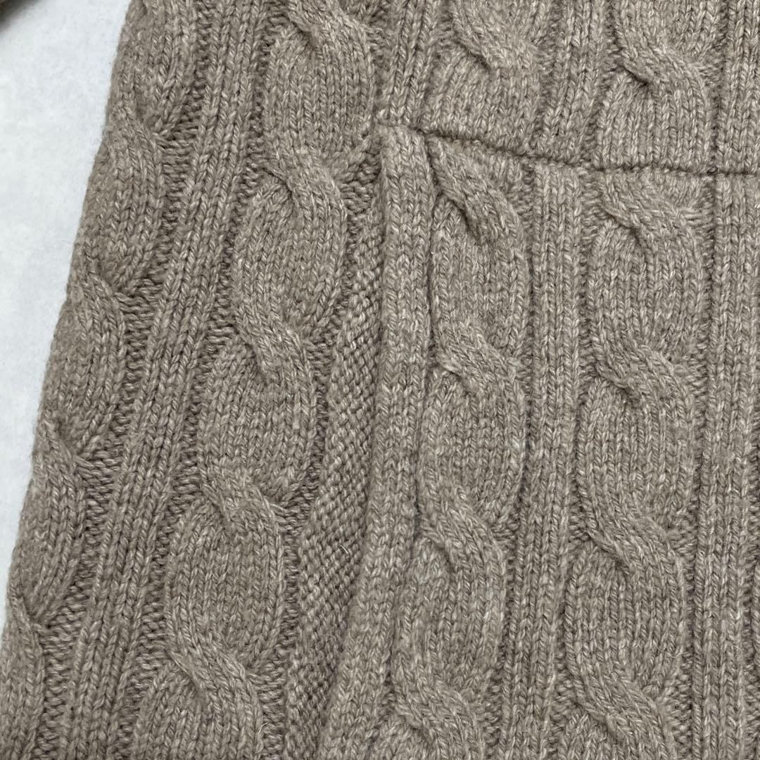 MaxMara マックスマーラ ガウンカーディガン ケーブル ニット ショール