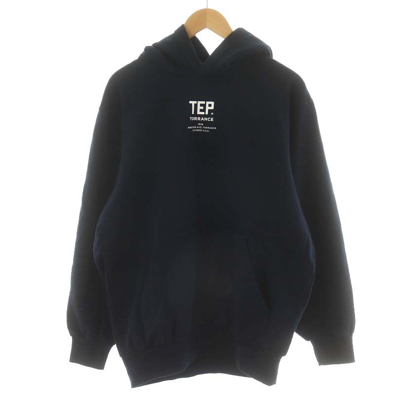 The Ennoy Professional ザ エンノイ プロフェッショナル pliiileeeasse プリーズ TEP HOODIE パーカー  フーディー プルオーバー ロゴ L 紺 ネイビー AW22BRENCT06PL - メルカリ