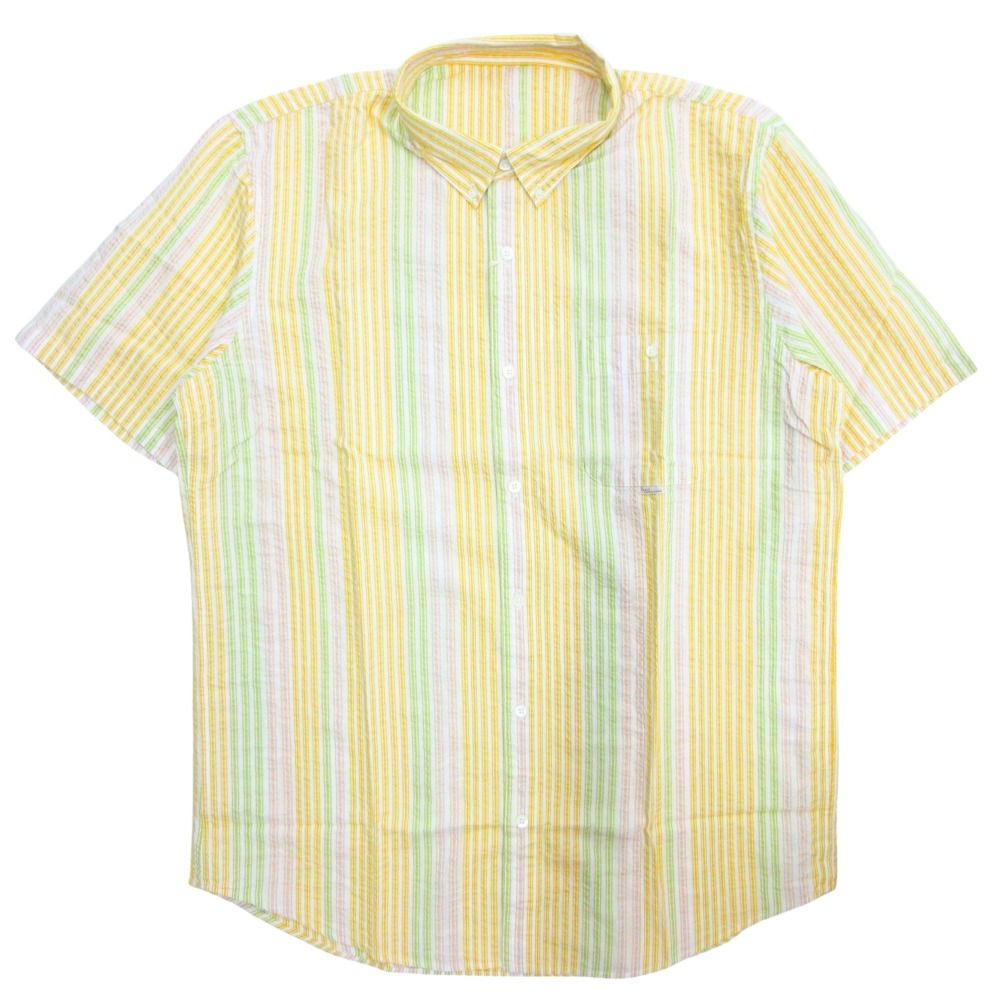 メンズ レウナン社製 セリーヌ CELINE リップル加工 パジャマシャツ  