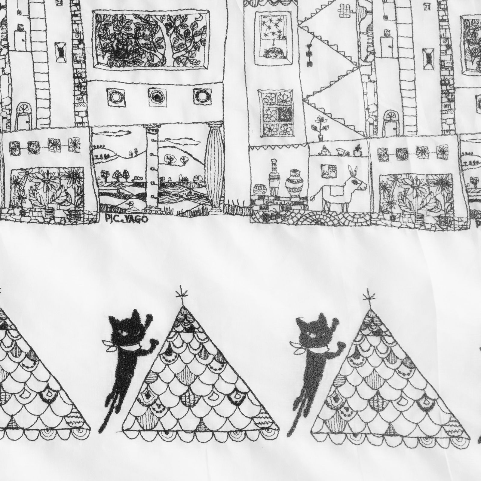 PJC テキスタイル 街クロッチ 白 40cm