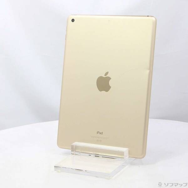 中古品〕 iPad 第5世代 128GB ゴールド MPGW2CH／A Wi-Fi【349