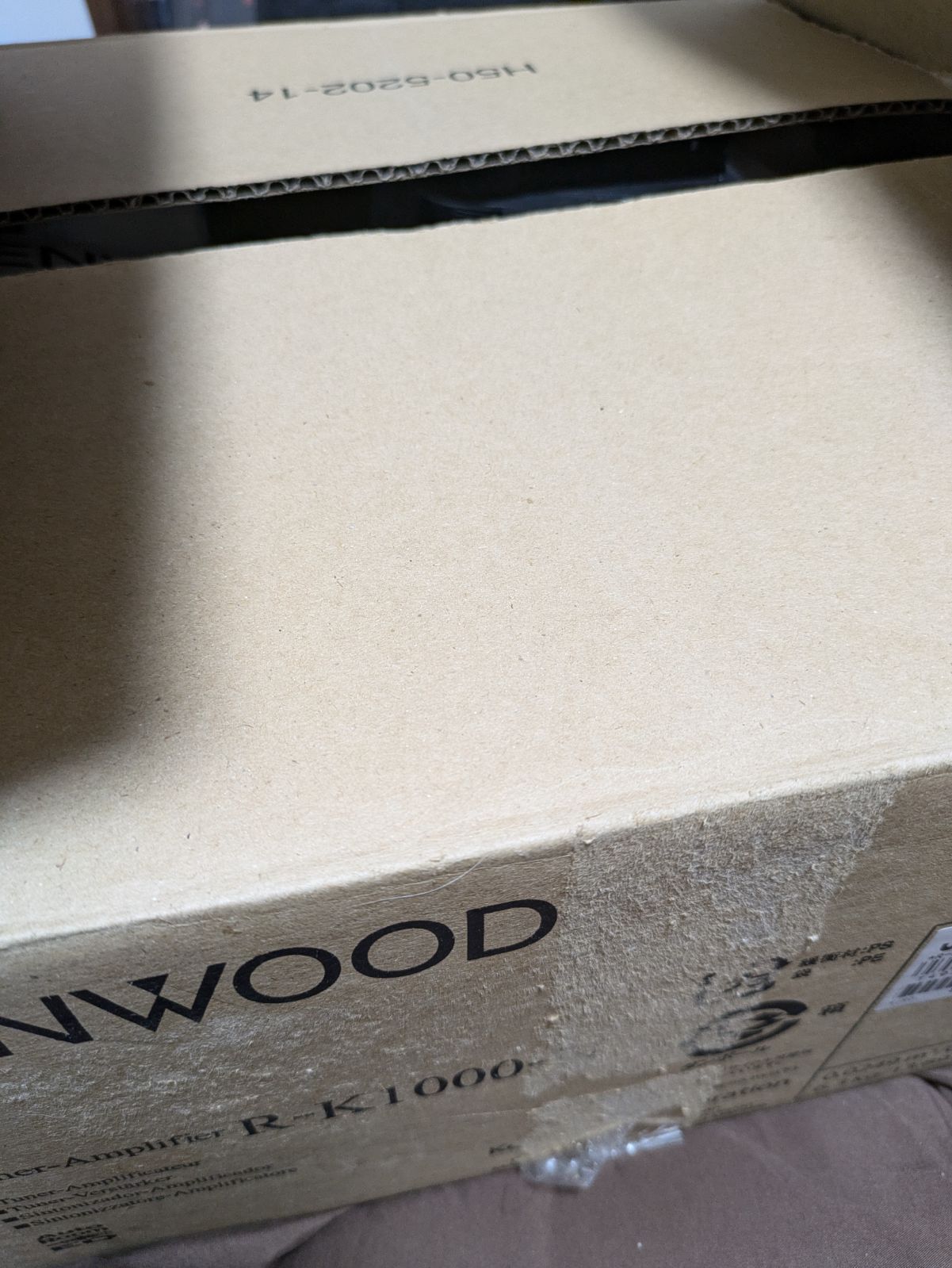 ジャンク KENWOOD プリメインアンプ Kseries R-K1000 リモコン