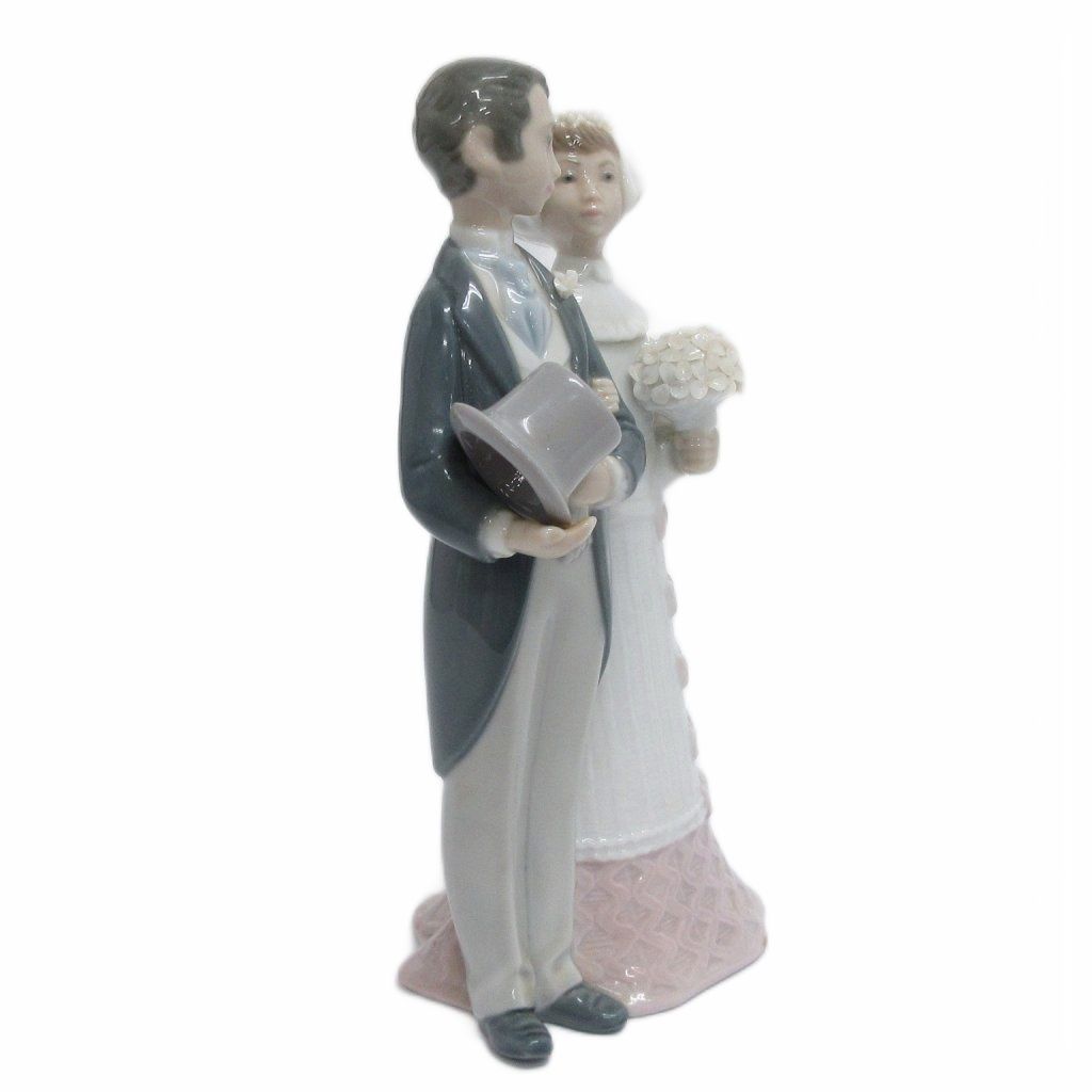 リヤドロ LLADRO ウエディング フィギュリン 陶器人形 西洋陶器