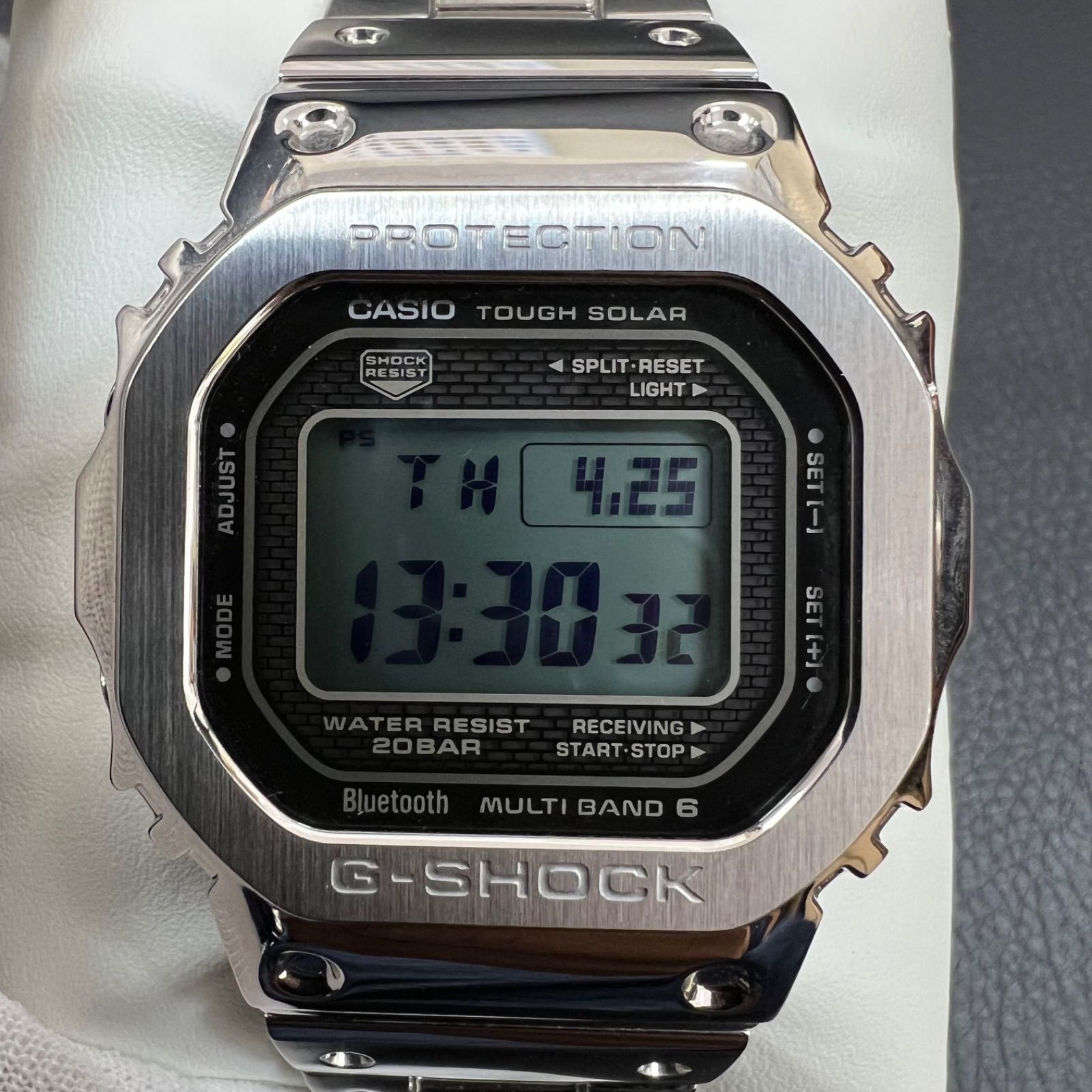 極美品】G-SHOCK GMW-B5000 Gショック 3459 CASIO カシオ メタル系 