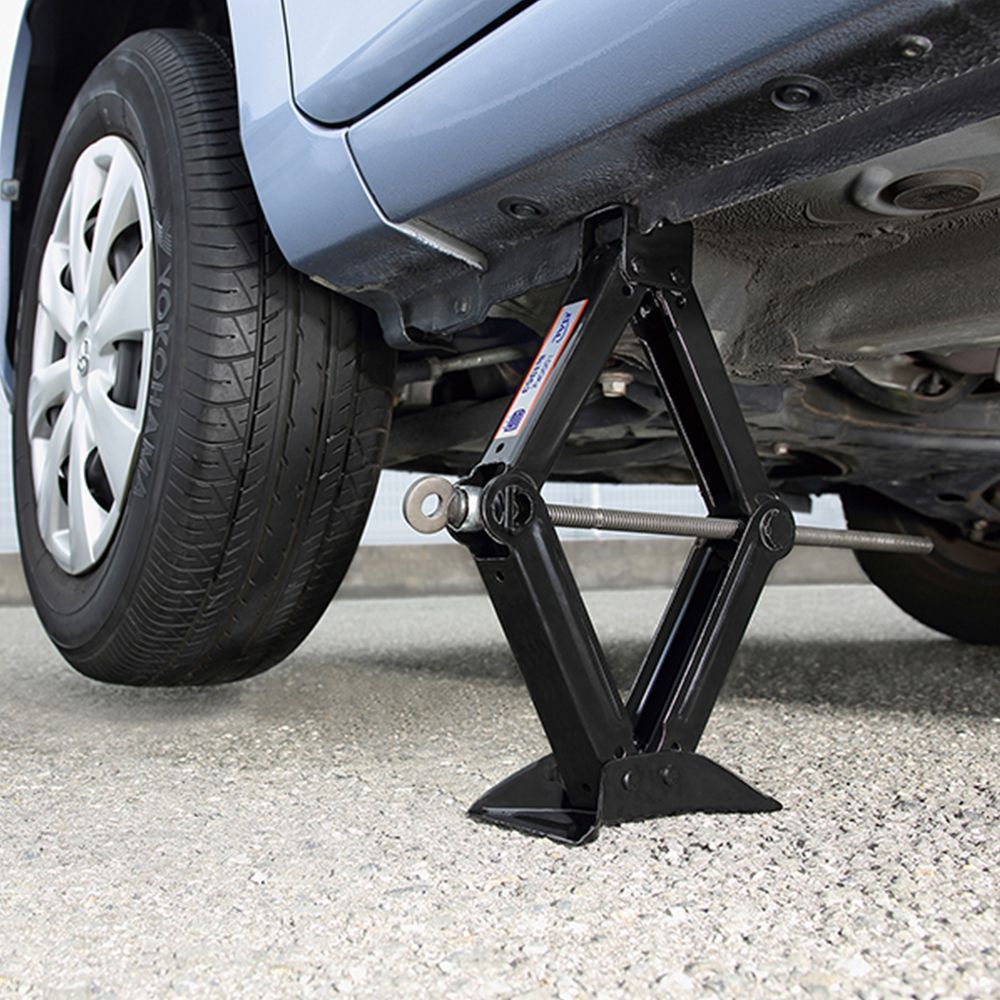 パンタグラフジャッキ 1000kg 1353 BAL タイヤ交換 パンク修理 タイヤチェーン コンパクト 車載用 SG規格適合品 A1A1