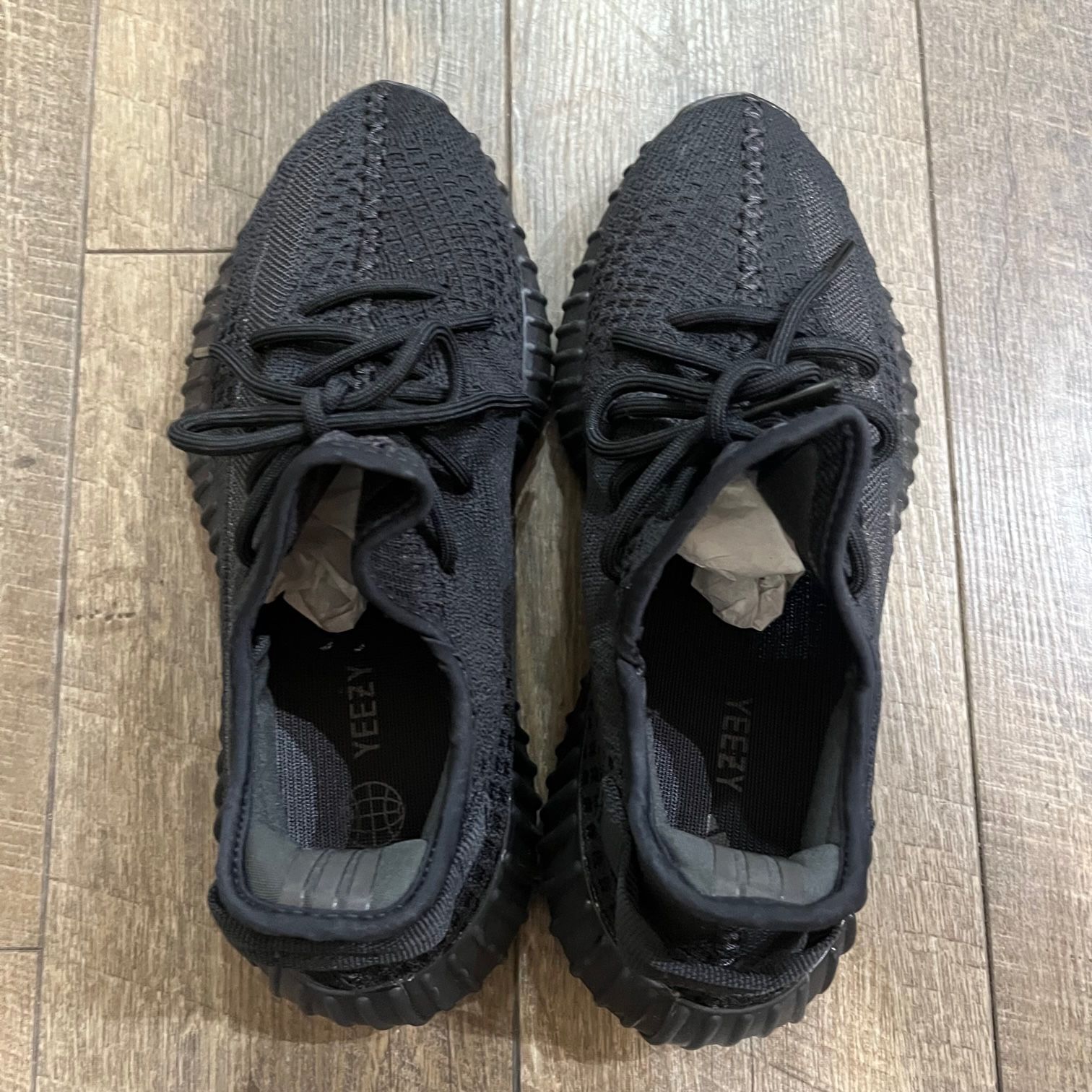 国内正規 美品 adidas YEEZY Boost 350 V2 Onyx HQ4540 オニキス イージーブースト スニーカー アディダス  27cm 54970A