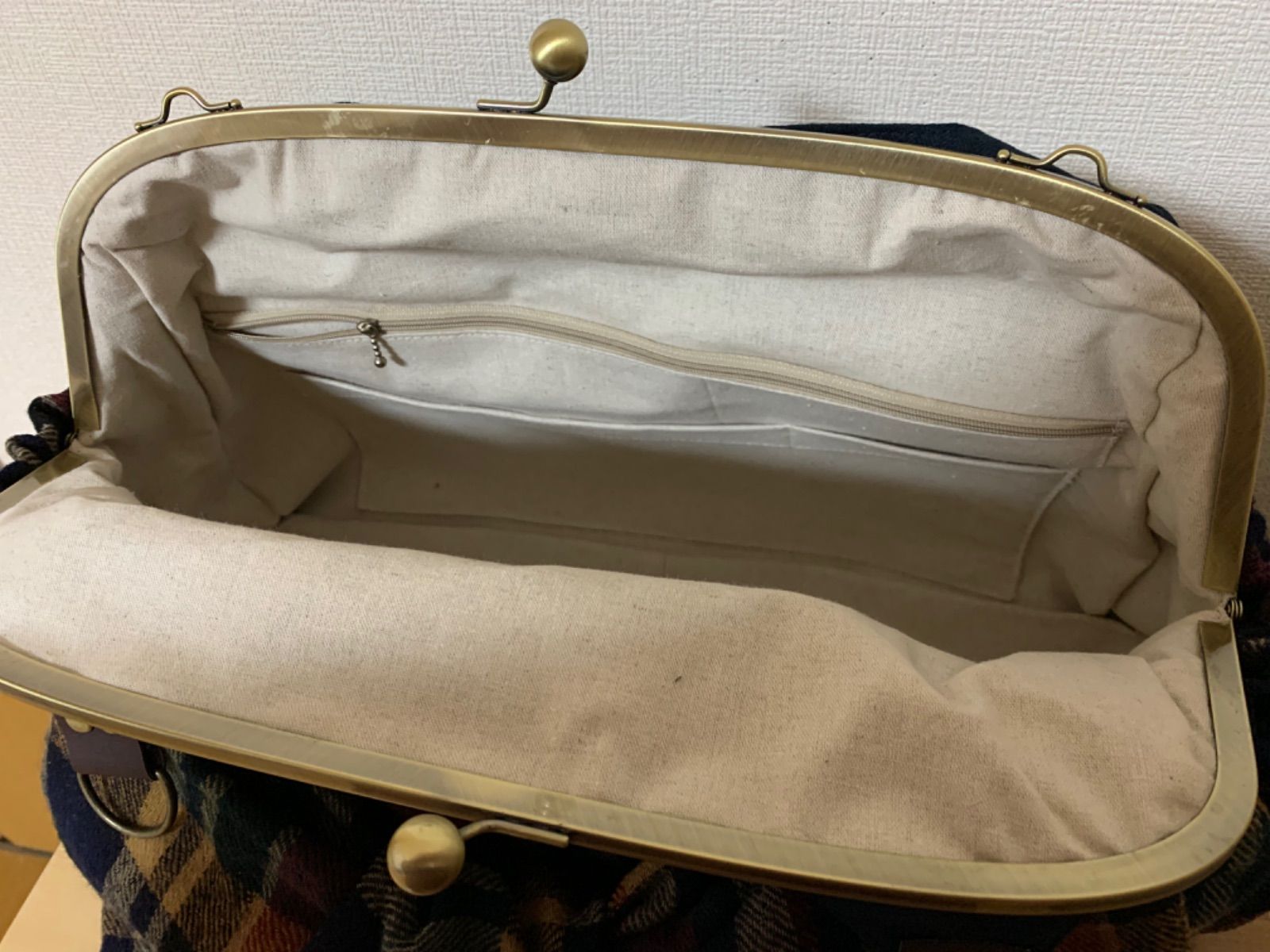 半額　3way 特大がま口　がま口リュック