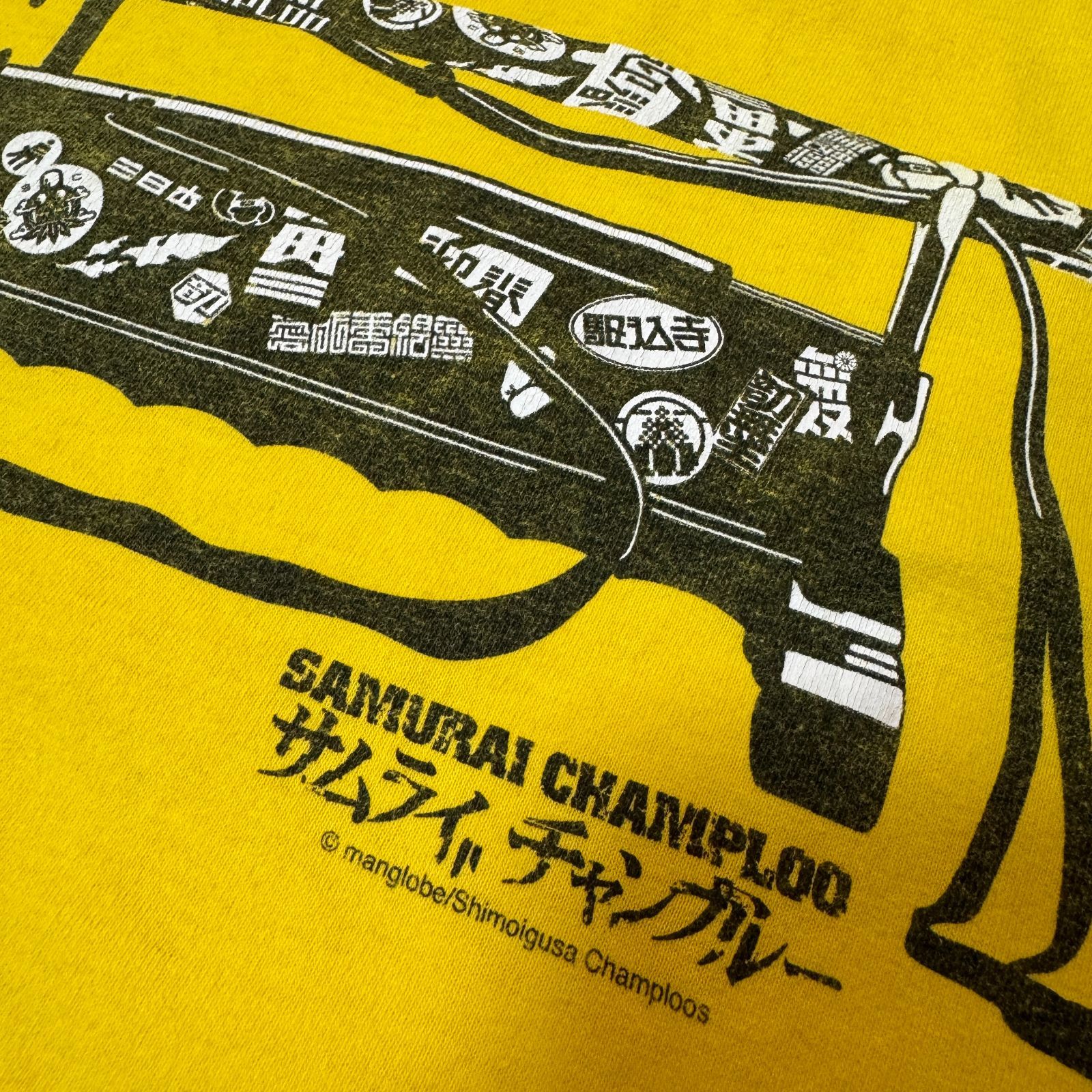 00s SAMURAI CHAMPLOO Tシャツ Sサイズ サムライチャンプルー アニメT 