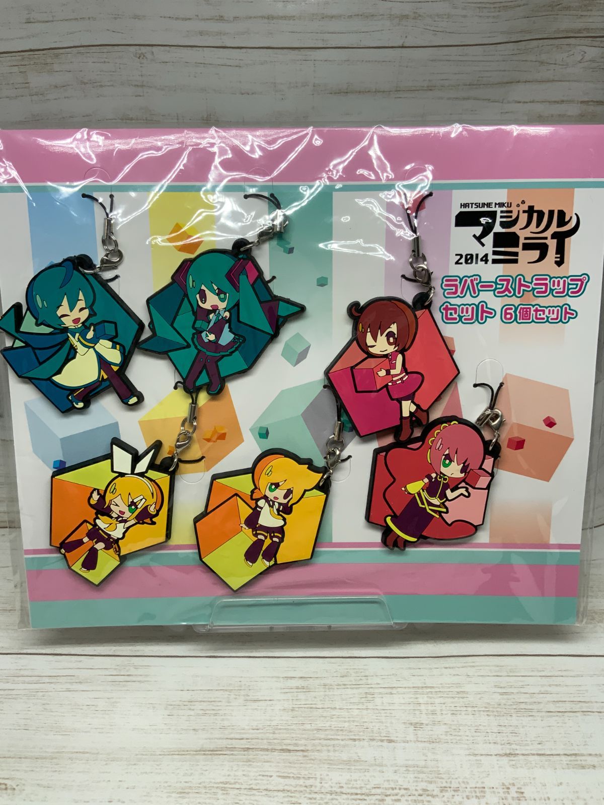 ボカロ マジミラ2014限定 ラバーストラップセット ラバスト 新品未開封 レア 初音ミク マジカルミライ2014 ラバーストラップ6個セット - メルカリ