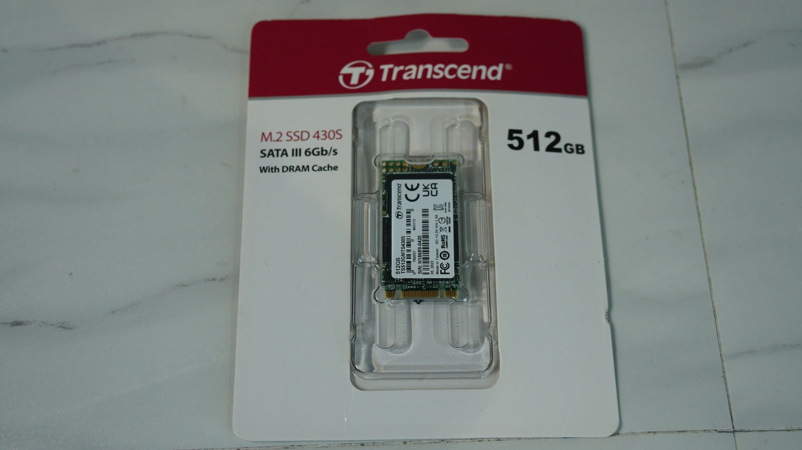 残りわずか】 SSD トランセンド TS512GMTS430S 512GB MTS430S M.2 Type 2242 SATA-III  DDR3キャッシュ 3D TLC NAND 5年保証