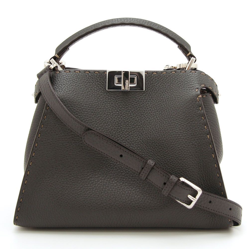超美品 FENDI フェンディ ピーカブー セレリア レギュラー アスファルト 楽天市場】【新品同様】フェンディ 【FENDI】セレリア