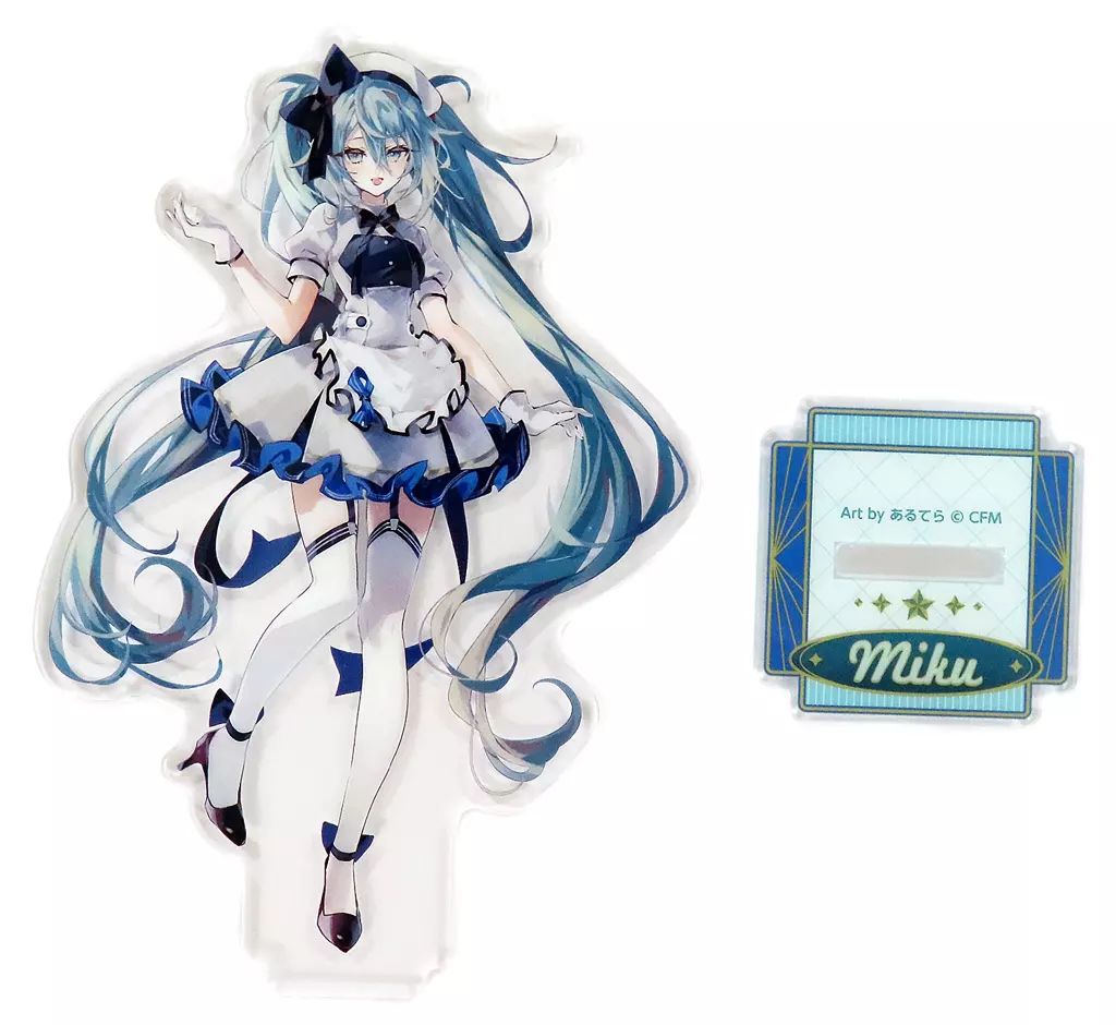 中古】アクリルスタンド・アクリルパネル 初音ミク(パティシエ