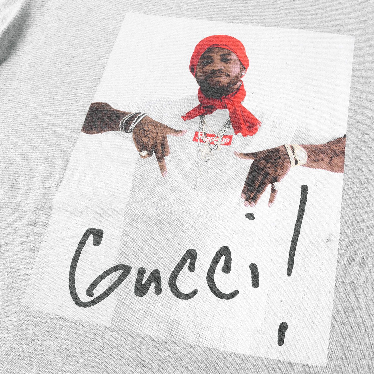 Supreme シュプリーム Tシャツ サイズ:M グッチ・メイン フォト クルー 
