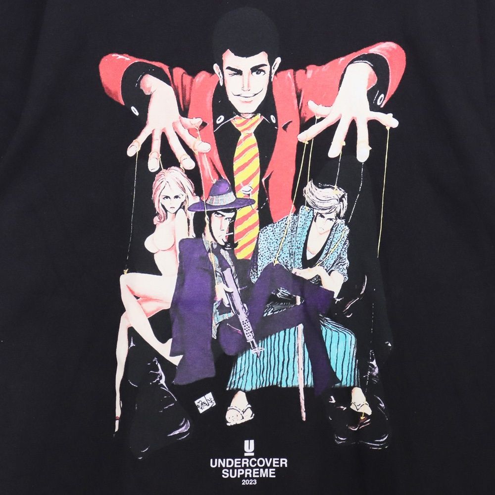 希少 XL Supreme UNDERCOVER Lupin Tee Tシャツ Supreme UNDERCOVER Lupin Tee Black Men's - SS23 - US