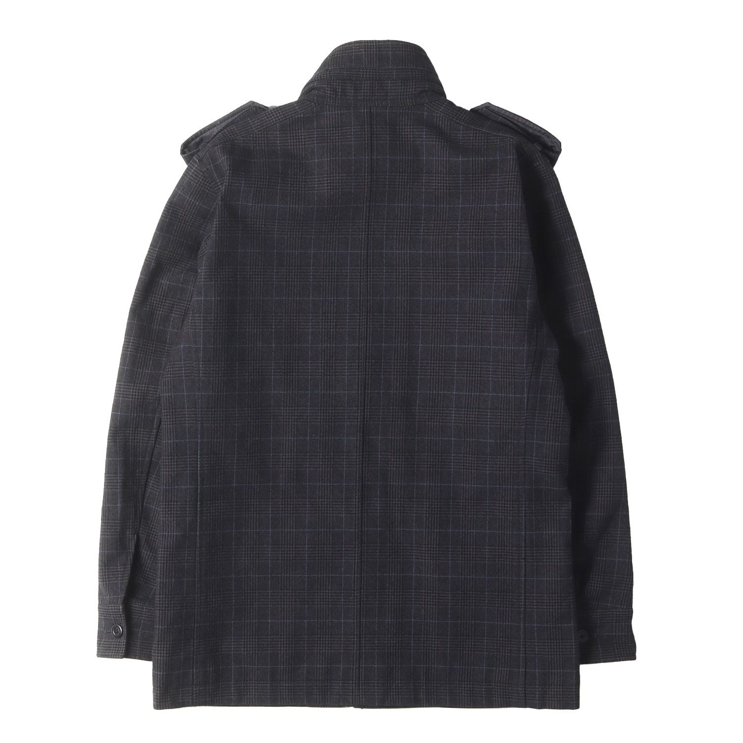 レディース BURBERRY BLUE LABELチェックジャケット黒