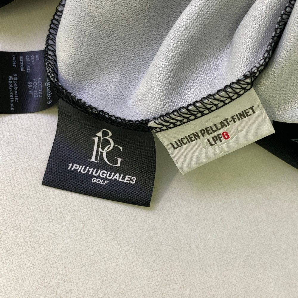 サイズ 6 1PIU1UGUALE3 GOLF GRT103 半袖モックネックTシャツ LPFG 総柄 ブラック系 240101472635 ゴルフウェア メンズ ストスト LLC-HASEGAWATOSO_COM