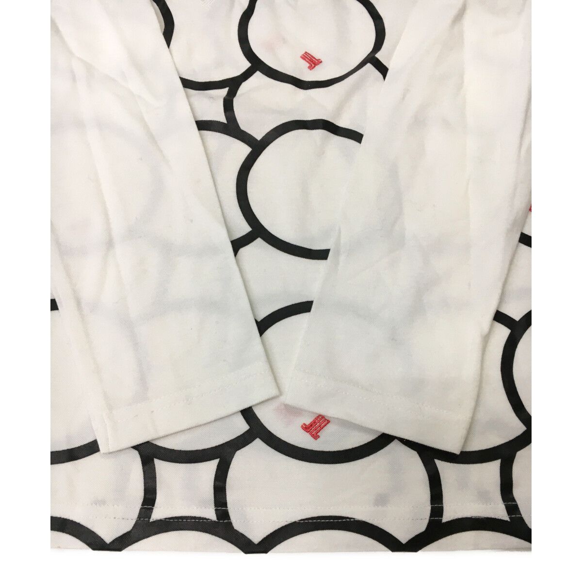 LANVIN - coco 中古 ランバンスポール LANVIN SPORT レディース 長袖シャツ 38(M) 白系 ホワイト ハーフジップ LANVIN - coco 中古 ランバンスポール LANVIN SPORT レディース