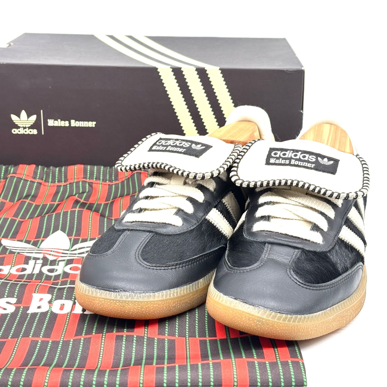入手困難✨限定品】 adidas × Wales Bonner Samba Pony Tonal