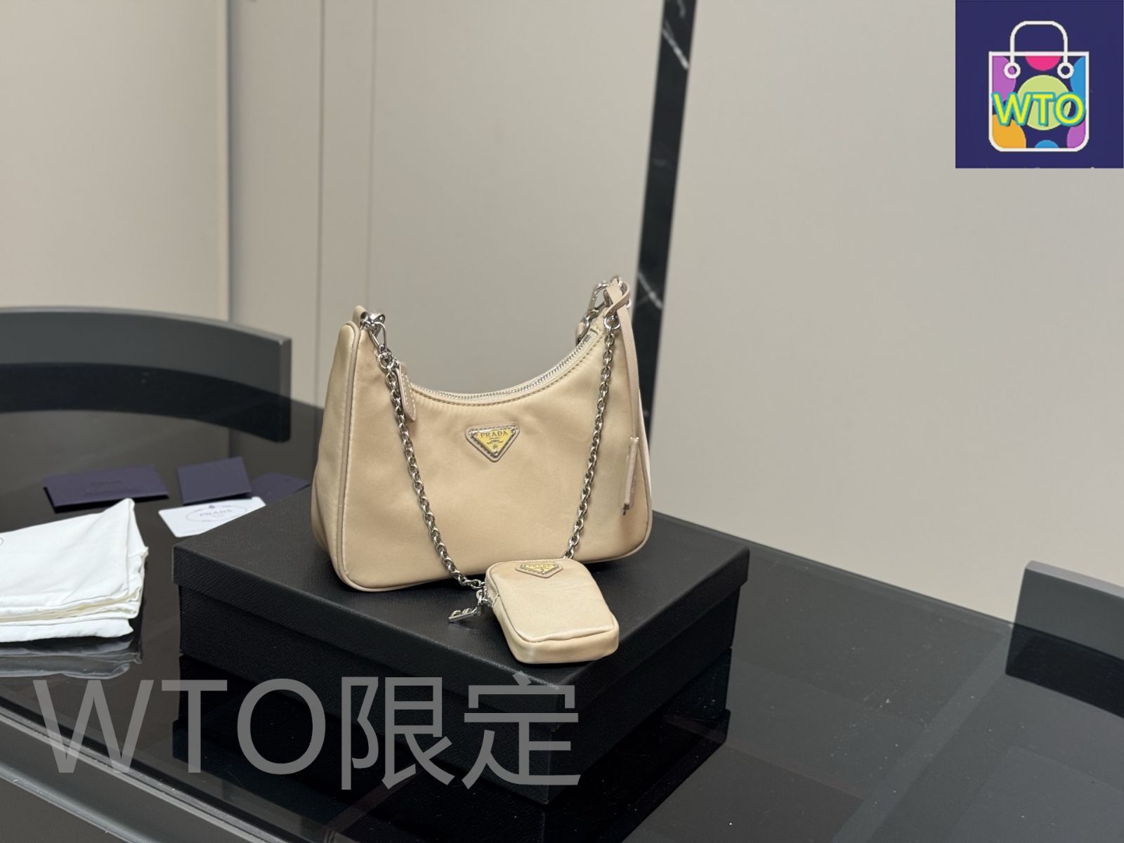 プラダ　セット 今日WTO】Prada プラダ ホボトリプルセット 多様な組み合わせに