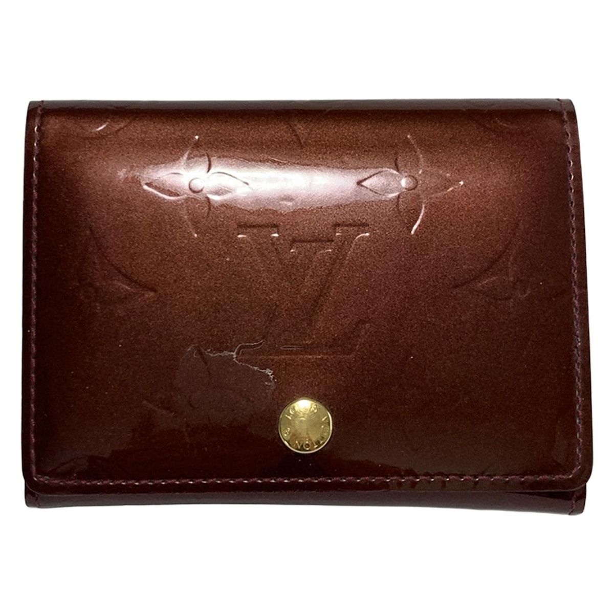 LOUIS VUITTON(ルイヴィトン) 名刺入れ モノグラムヴェルニ アン