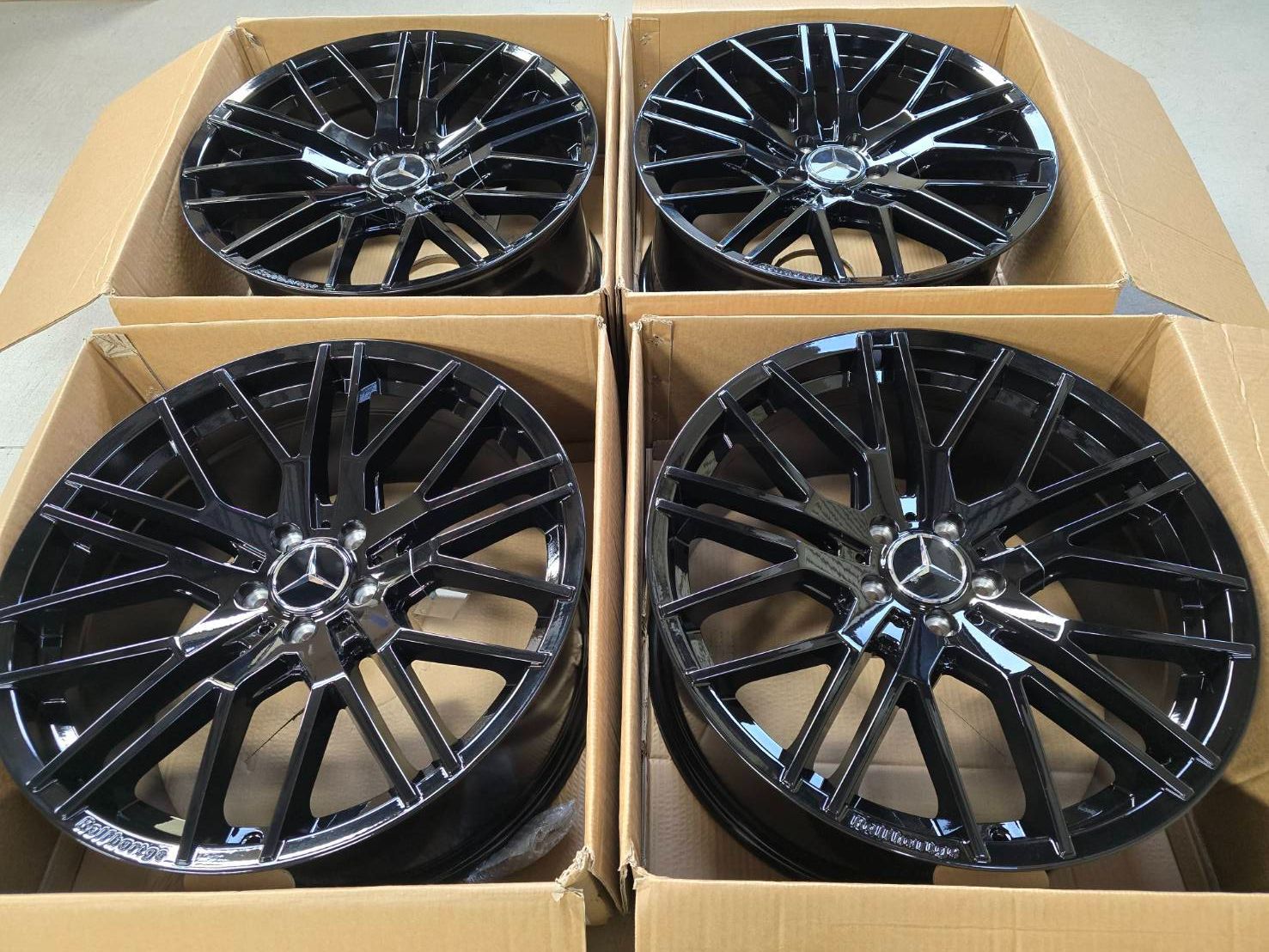 【有名な】 Rolfhartge ロルフハルトゲ X10EVO Black Edition 9.5ｘ20 40 5-112 スターマークセンターキャップ ベンツ GLS X166 X167 荷重対応ホイール