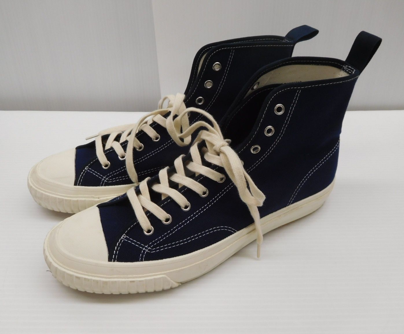 YMC moonster ムーンスター ハイバスケット スニーカー インディゴ 中古 size:26cm YMC moonster ムーンスター ハイバスケット スニーカー インディゴ