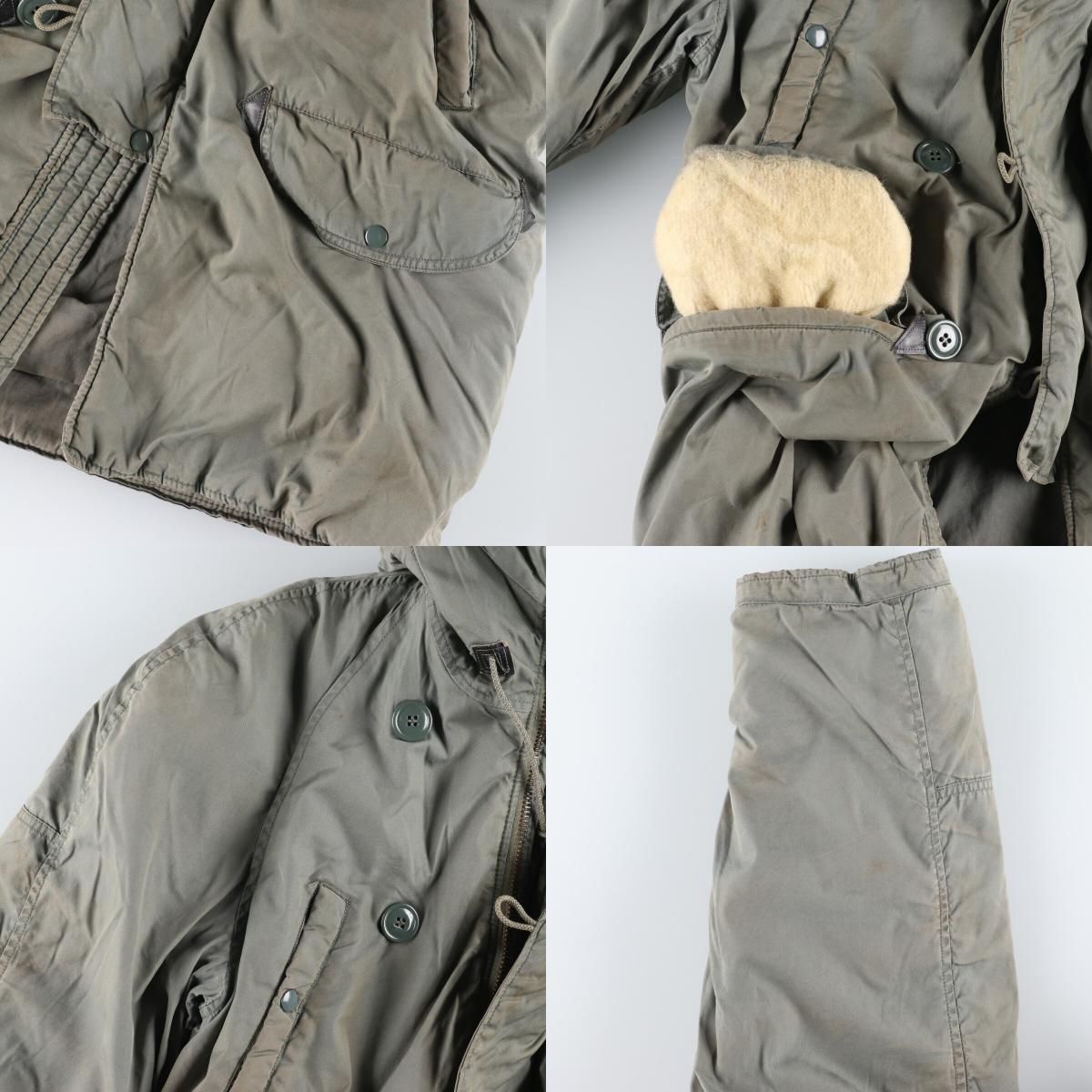 古着 71年納品 米軍実品 N-3B バックステンシル入り ミリタリー 
