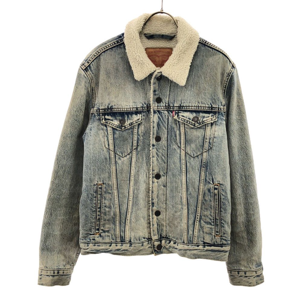リーバイス デニムジャケット S Levi's ボア裏地付き メンズ - メルカリ