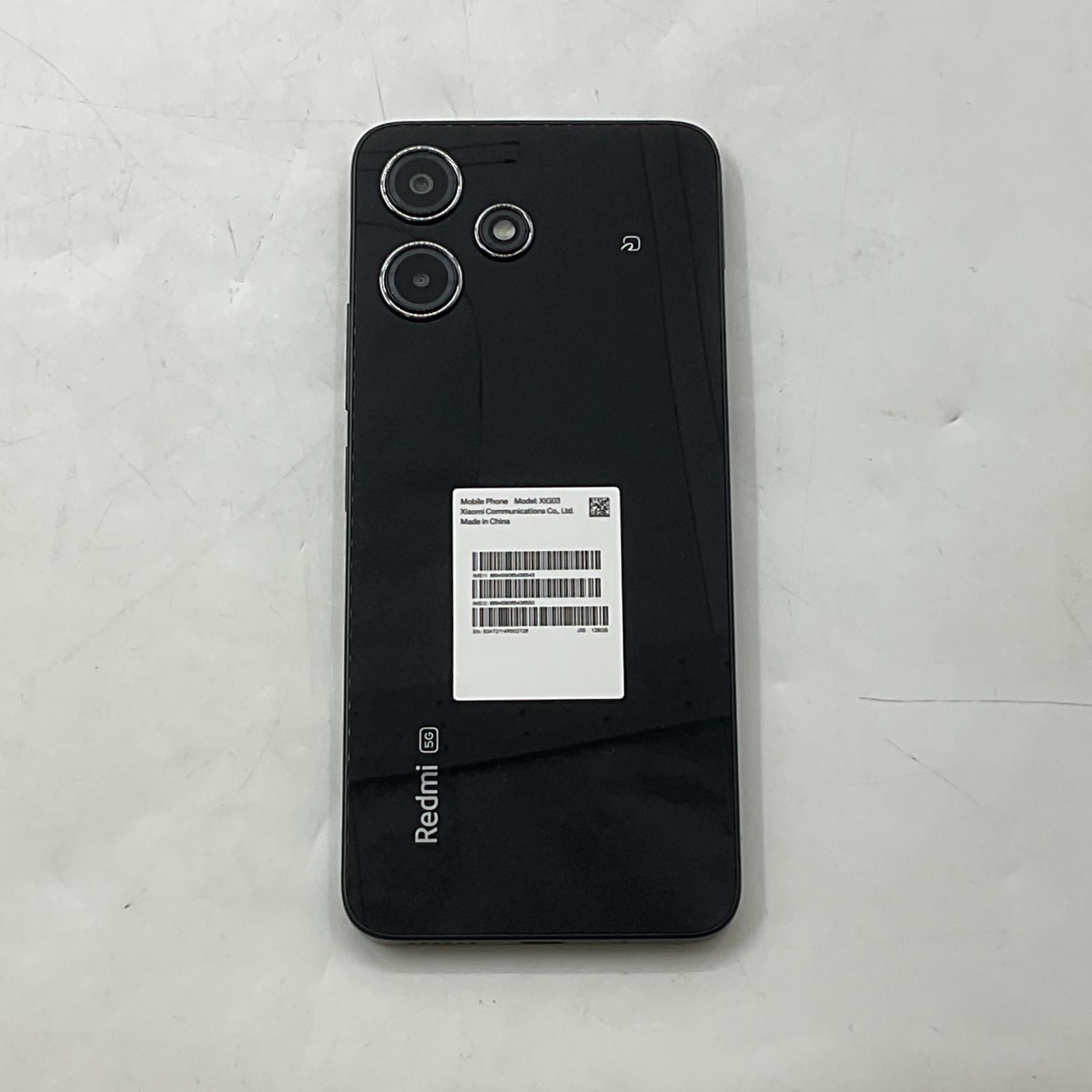 全額返金保証】【最速発送】Xiaomi Redmi 12 5G 128GB ミッドナイト 