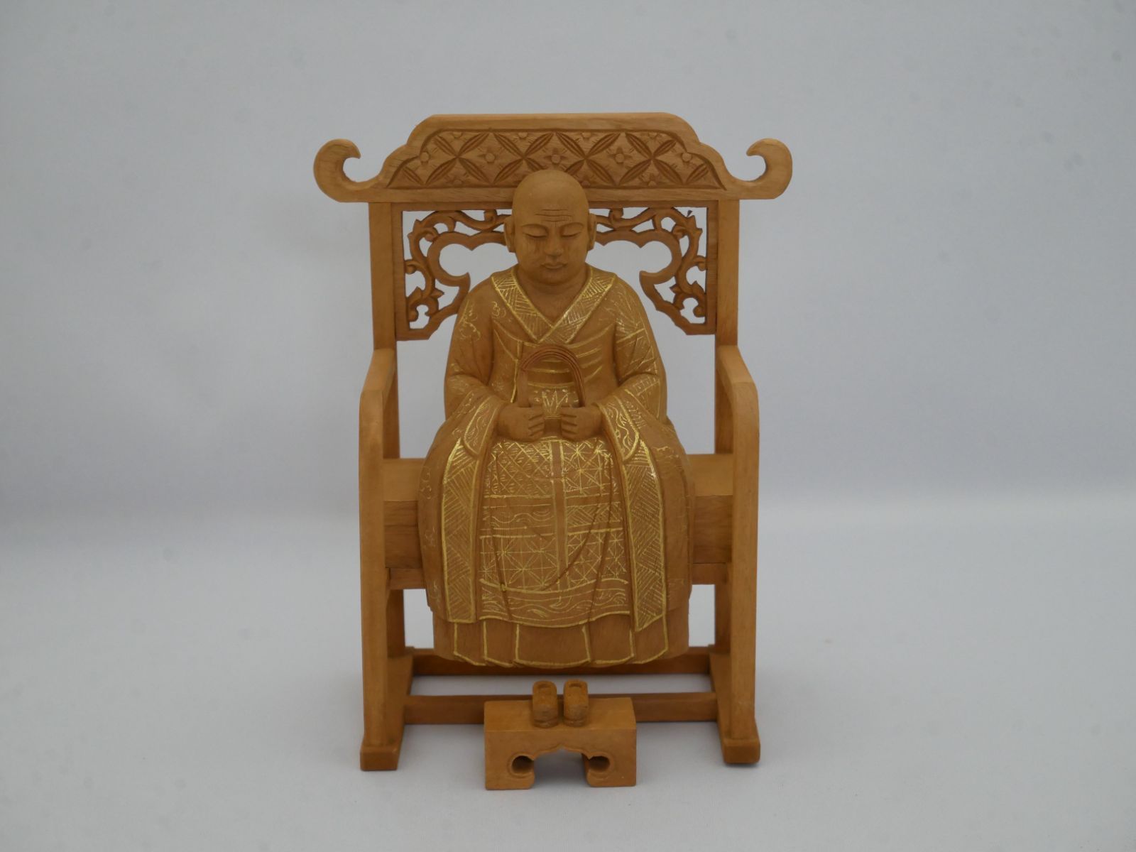 新品訳あり 曹洞宗の脇侍 道元禅師（承陽大師）と瑩山禅師（