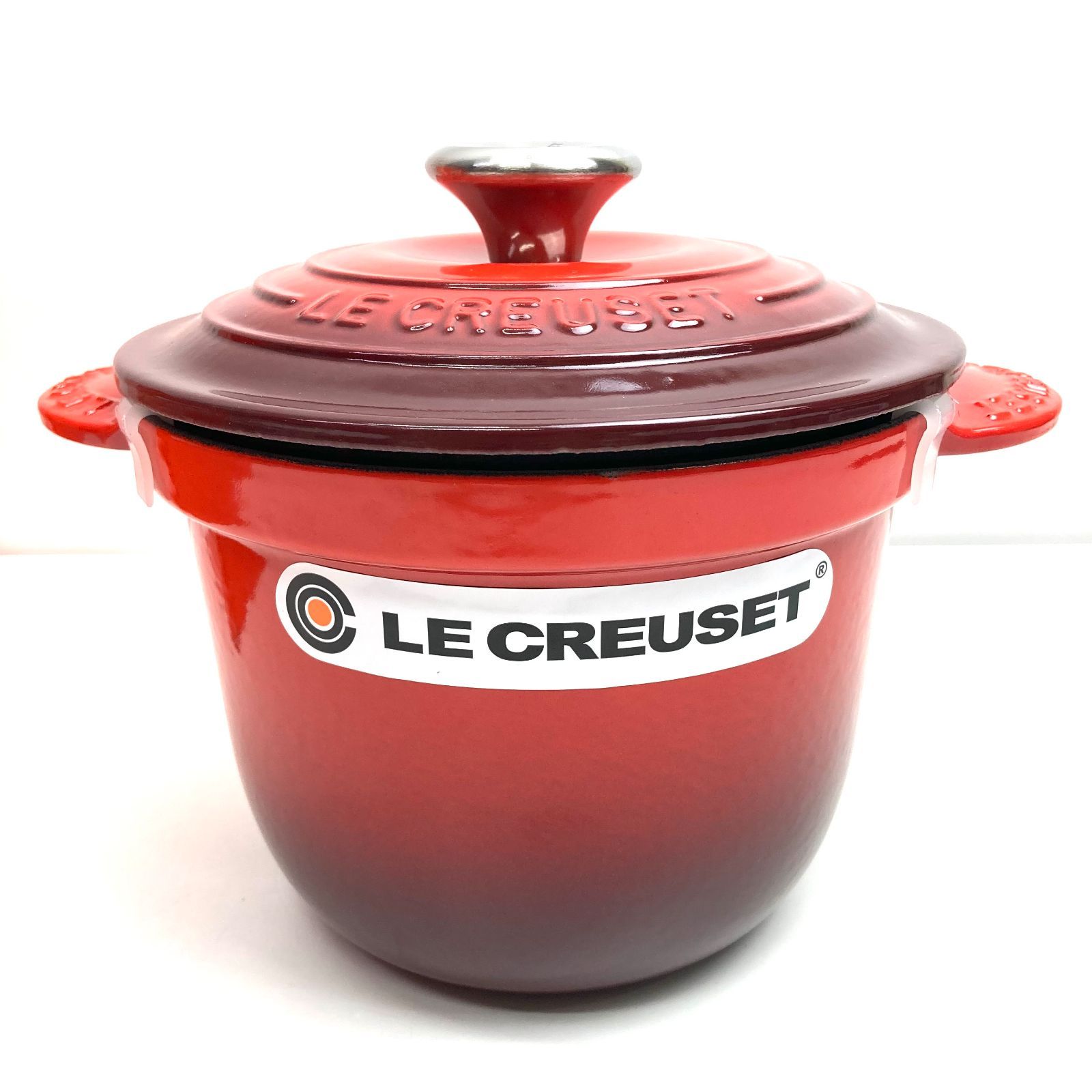 t LE CREUSET ル クルーゼ ココット エブリィ 18 チェリーレッド ステンレスツマミ 鋳鉄ホーロー 鍋 NEW カタログギフト交換品