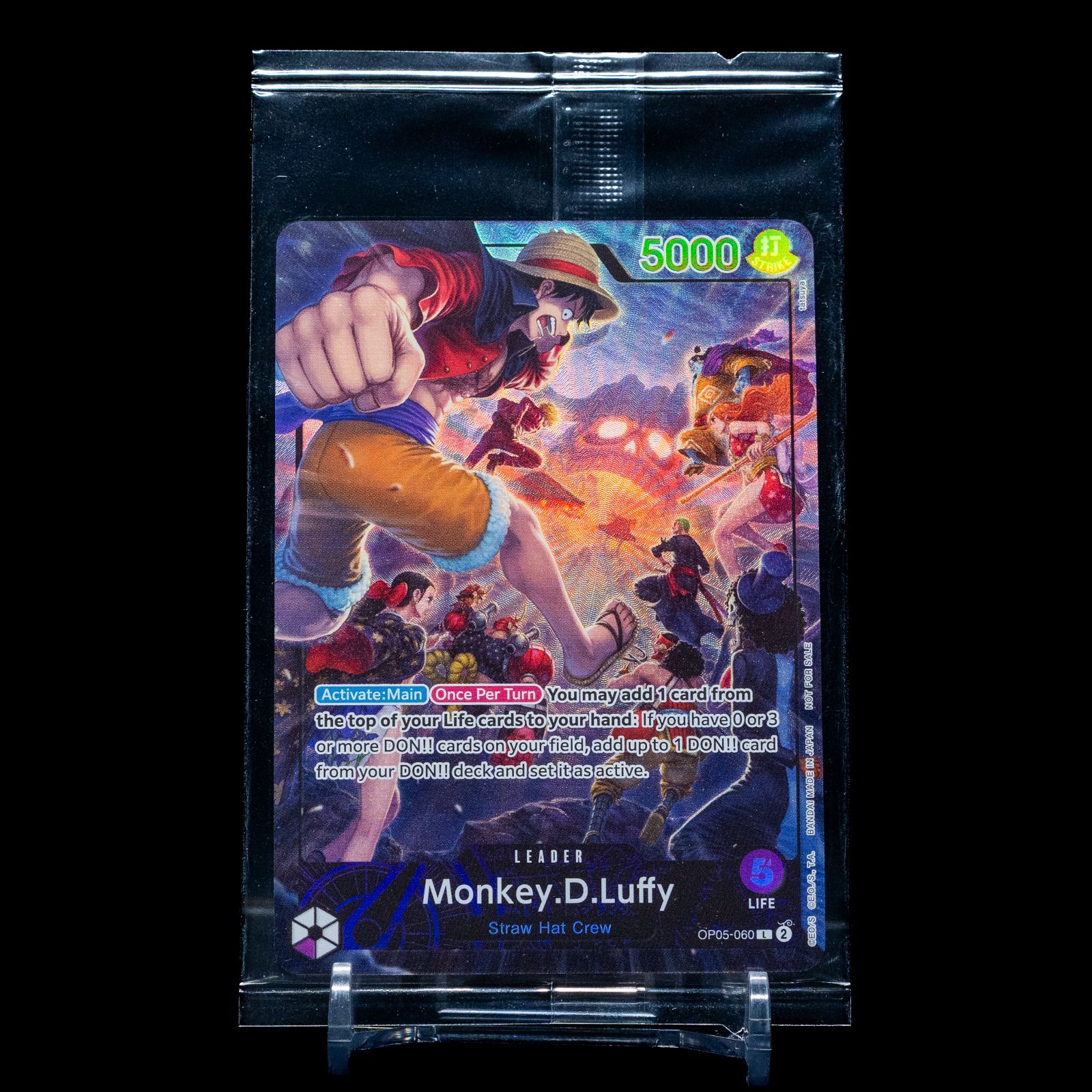 ワンピースカード ルフィ 限定プロモ PSA PSAマガジン 海外版 レリーフ 
