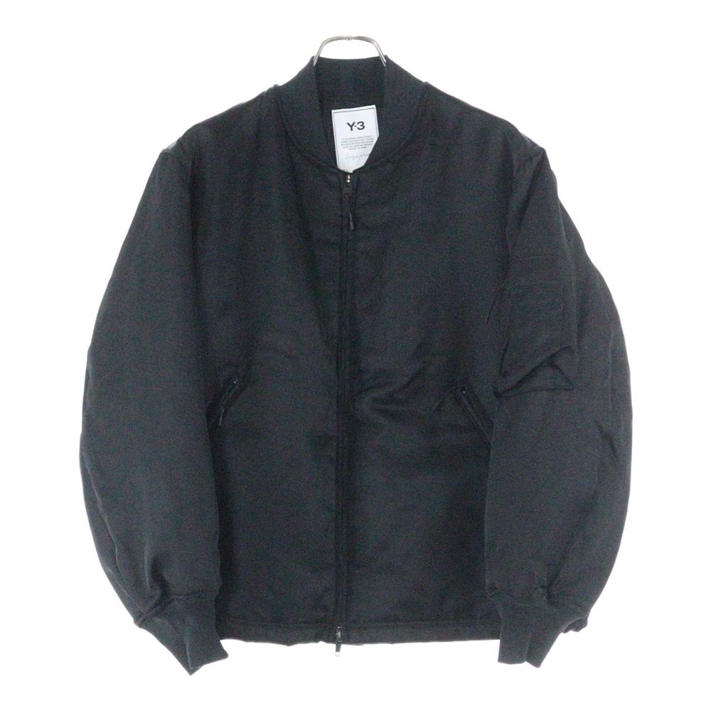 Y-3 ワイスリー W CLASSIC TECH TWILL BO H61958 フライトジャケット ジップアップボンバージャケット ブラック